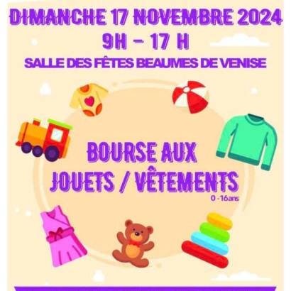 Bourse aux jouets et vêtements