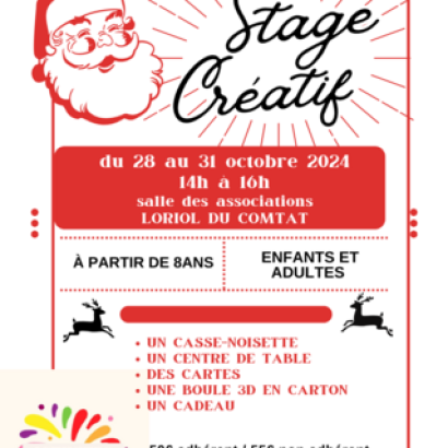 Stage créatif