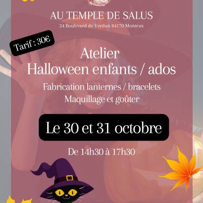 Atelier Halloween enfants/ados