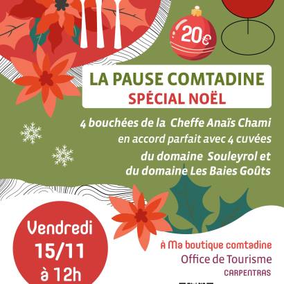 Pause comtadine de Noël