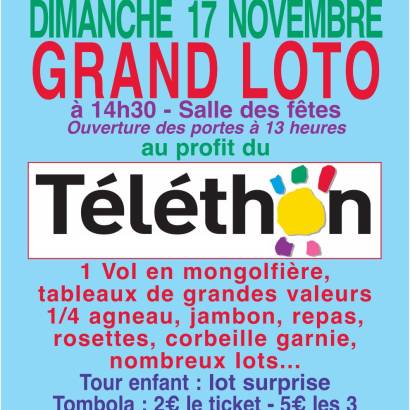 Grand Loto du Téléthon