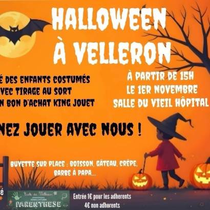 Halloween à Velleron