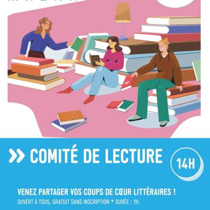 Comité de Lecture Du 5/11/2024 au 3/6/2025