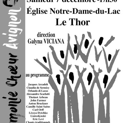 Concert Harmonie Coeur Avignon