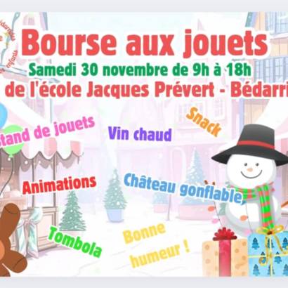 Bourse aux jouets Le 30 nov 2024