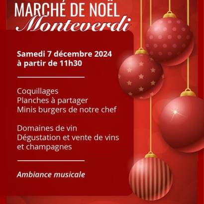 Le Marché de Noël du Monteverdi