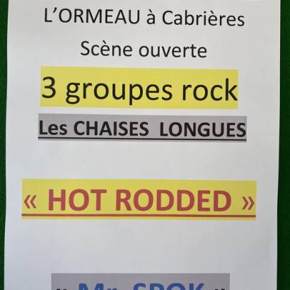 Soirée rock au restaurant L'Ormeau