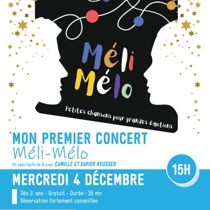 Mon premier concert Méli-mélo Le 4 déc 2024