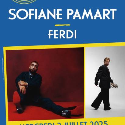 Sofiane Pamart und Ferdi treten im Théâtre Antique auf