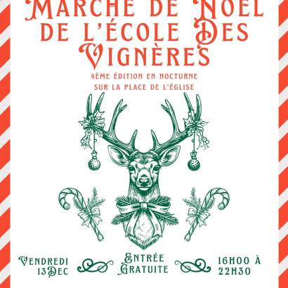 Marché de Noël nocturne aux Vignères