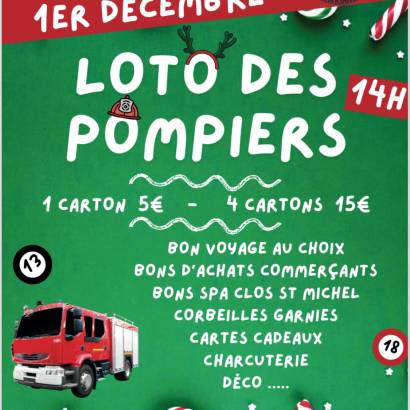 Loto des Pompiers