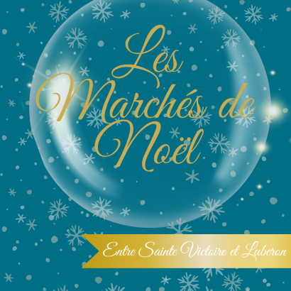 Les marchés de Noël entre Sainte Victoire et Luberon