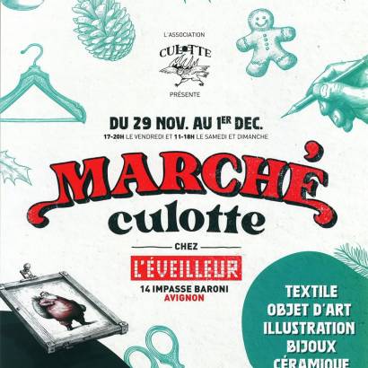 Marché culotte Du 29 nov au 1 déc 2024