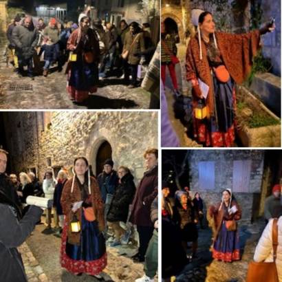 Christmas storytelling in the Upper Town