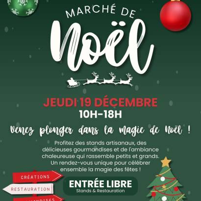 Marché de Noël Oh Activ Le 19 déc 2024