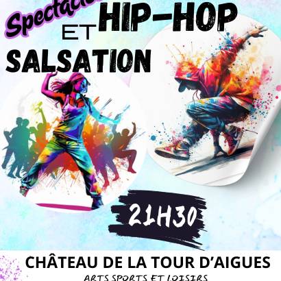 GALA DE DANSE HIP HOP ET SALSATION