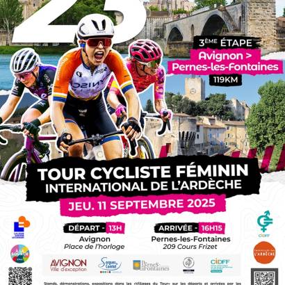 International Women's Cycling Tour of Ardèche - Avignon stage
