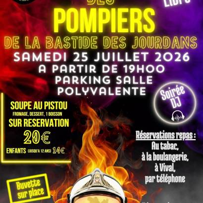 La Bastide des Jourdans Firefighters' Ball