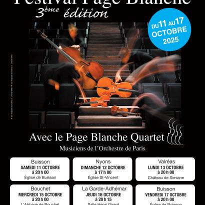 Festival Page Blanche 