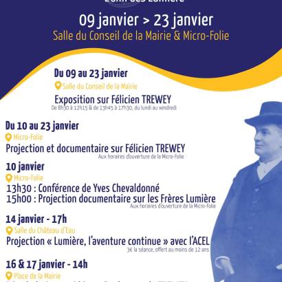 Diffusion et documentaires - Micro Folie Autour de 'Félicien Trewey' et des débuts du cinéma