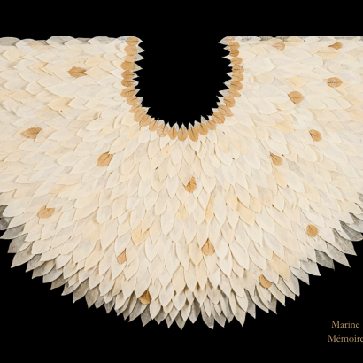 Temporary exhibition ‘Mémoire de feuilles’ by the artist Marine Guillemot