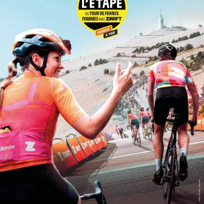 L'Étape du Tour de France Femmes met Zwift