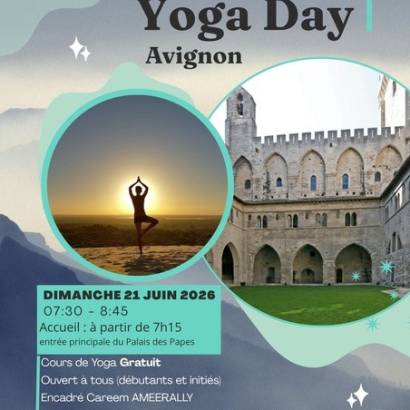 Avignon celebrates International Yoga Day!