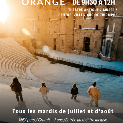 Visites guidées de l'été à Orange