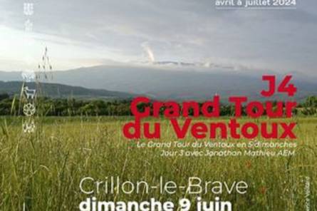 Les Rendez Vous du Parc - J4 - Grand Tour du Ventoux : Crillon à Méthamis