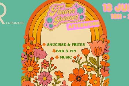 Afterwork 'Flower Power' - Cave La Romaine