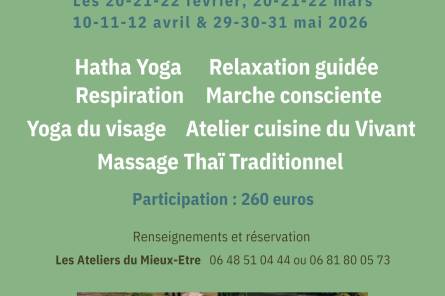 Weekend of regeneration at Château de Taulignan