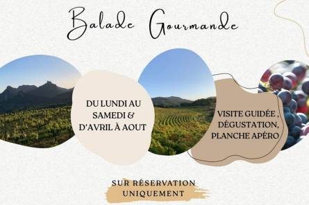 A gourmet stroll at Domaine des Garances