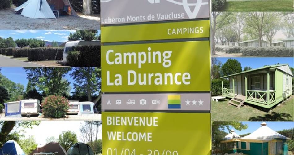 Camping Intercommunal de la Durance***@Camping La Durance