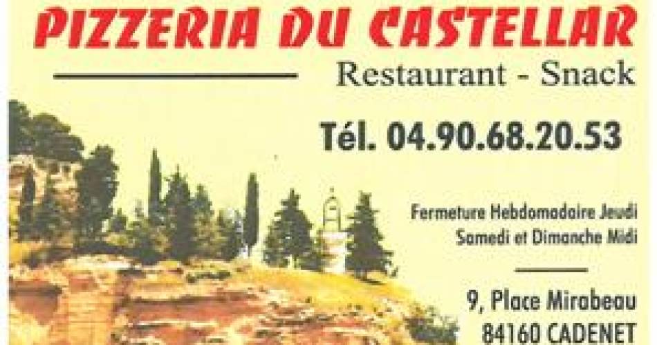 Restaurant pizzeria Le Castellar@Droits gérés Pizzeria le Castellar
