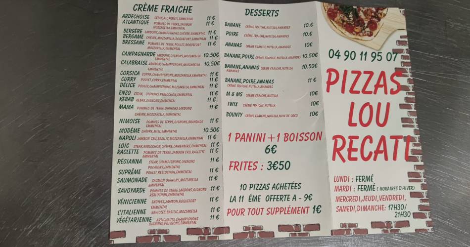 Pizzeria Lou Recati@©Pizzeria Lou recati