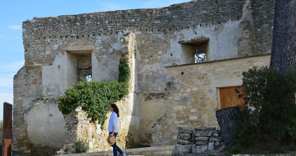 Le village du Beaucet@S.Magne Ventoux Provence