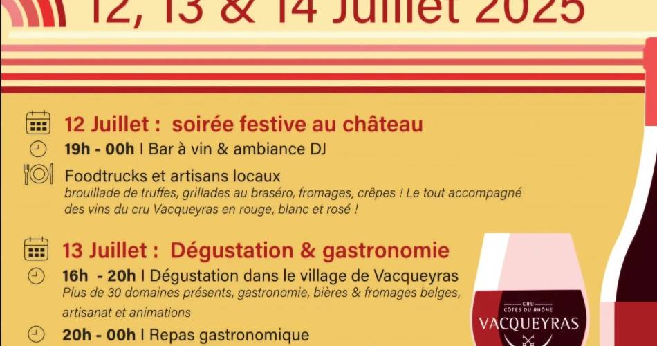 52ème Fête des Vins@Comité de la fête des vins de Vacqueyras