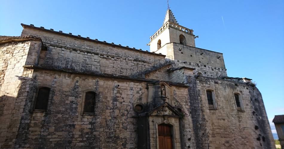 Eglise Notre-Dame de Venasque@OTI Ventoux Provence