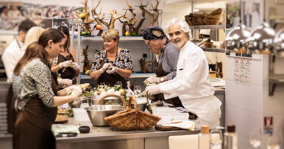 Cours de cuisine par Xavier Mathieu@© Le Phébus & Spa