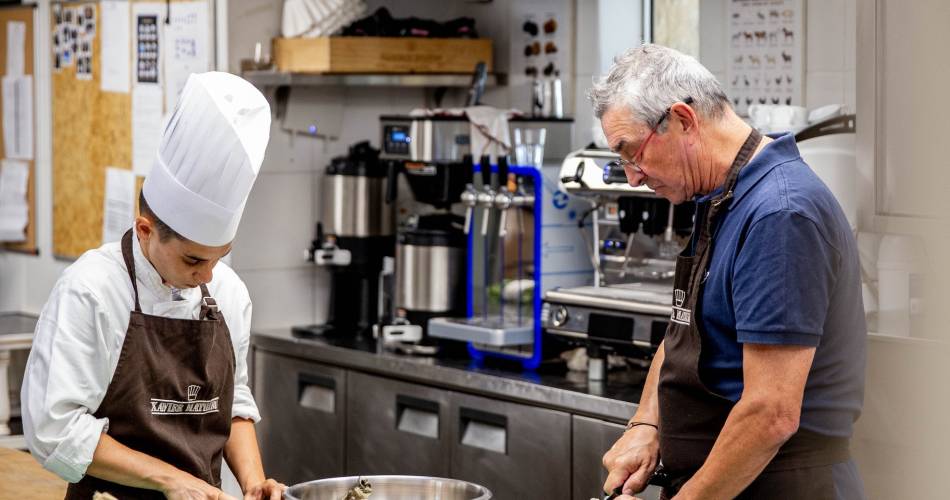 Cours de cuisine par Xavier Mathieu@Laurence Barruel