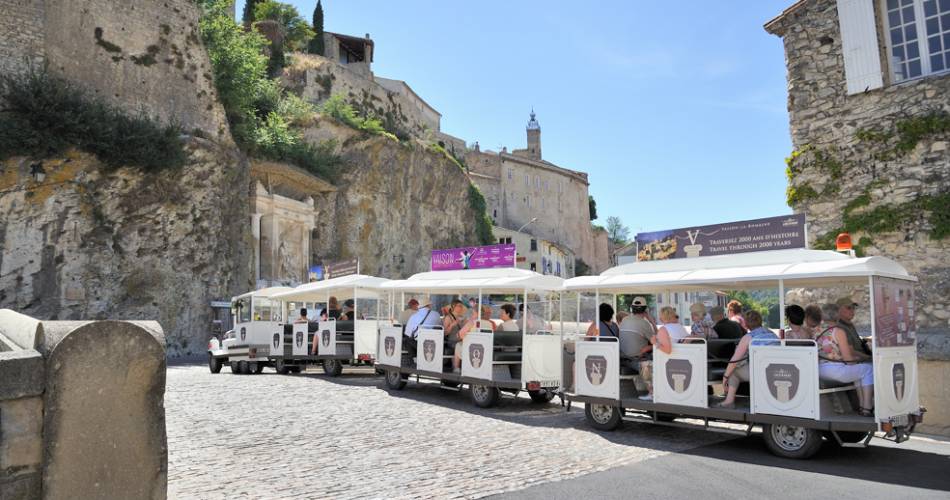Vaison la Romaine Tourist Train@Lieutaud
