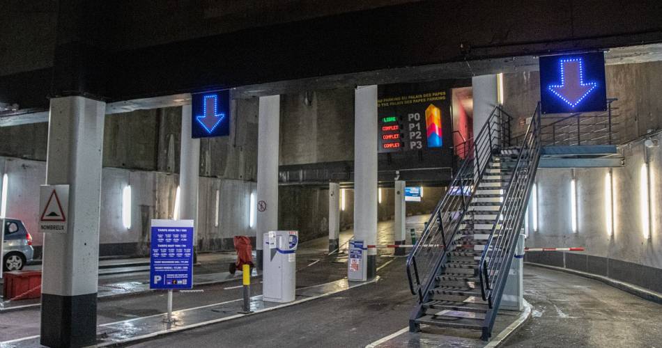 Parkplatz Papstpalast@©P. Bar / Avignon Tourisme