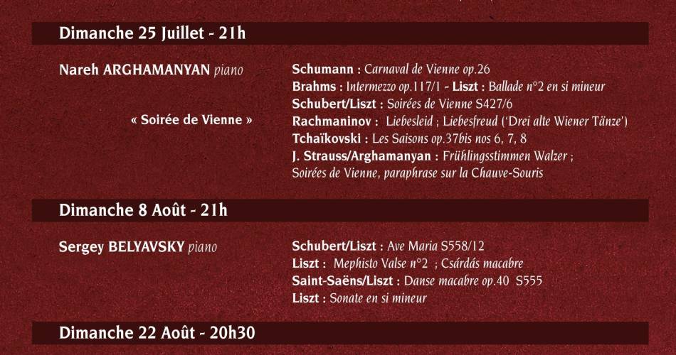 Liszt in Provence Festival@Liszt en Provence