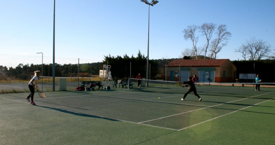 Court de tennis@Club de tennis Bédoin