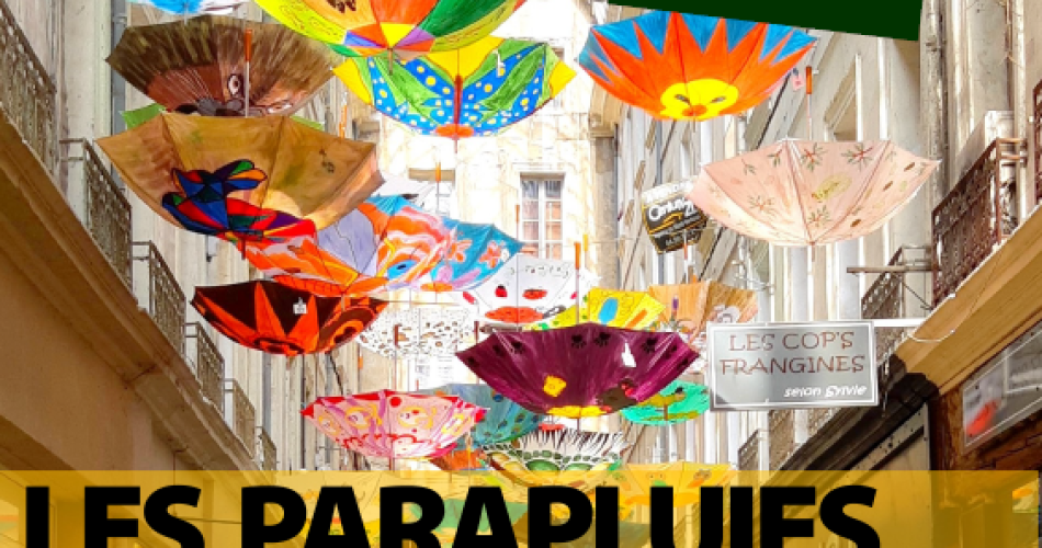 Y'a de l'Art dans l'air : Les parapluies de Carpentras@art et rue
