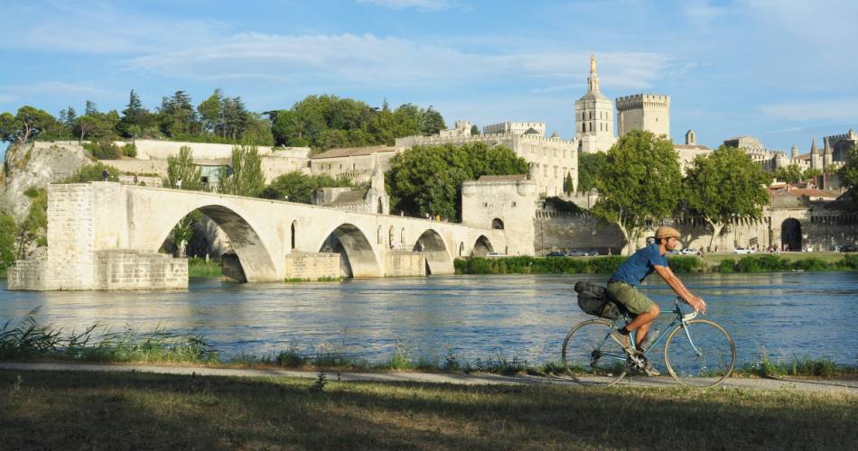 ViaRhôna à vélo - Étape 19 - Avignon > Beaucaire@France Vélo Tourisme