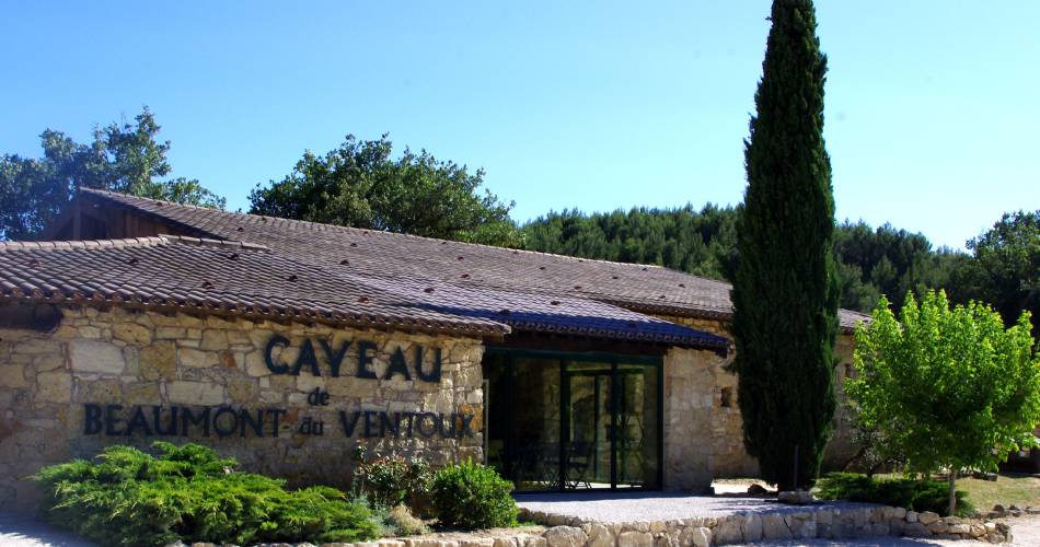 Sentier vigneron au Caveau de Beaumont du Ventoux@Caveau Beaumont du Ventoux