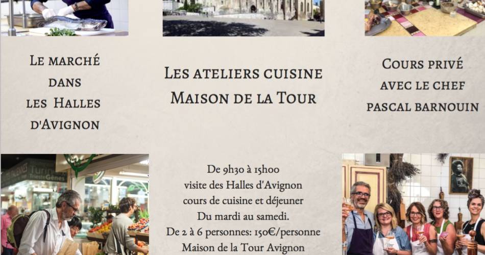 Les Ateliers Cuisine de la Maison de la Tour@Coll. Restaurant de la Tour