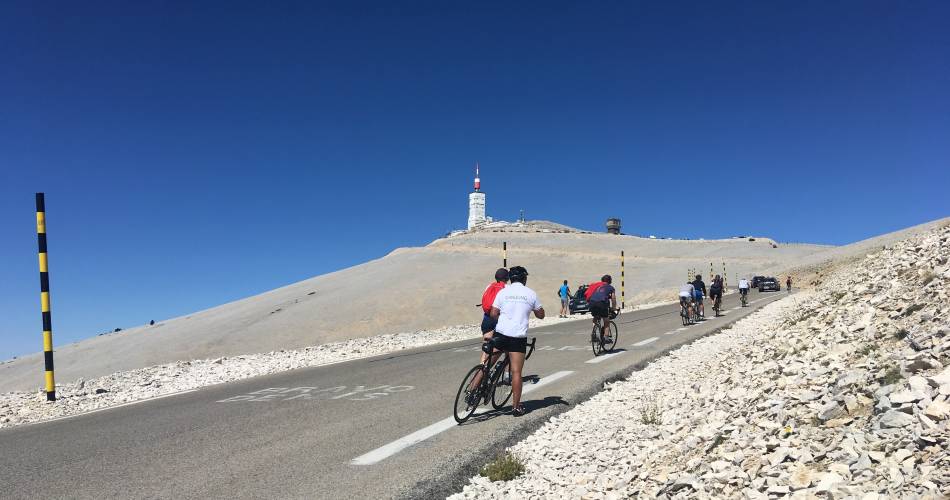 A Ascent of Mont Ventoux from B doin B doin Sport Provence