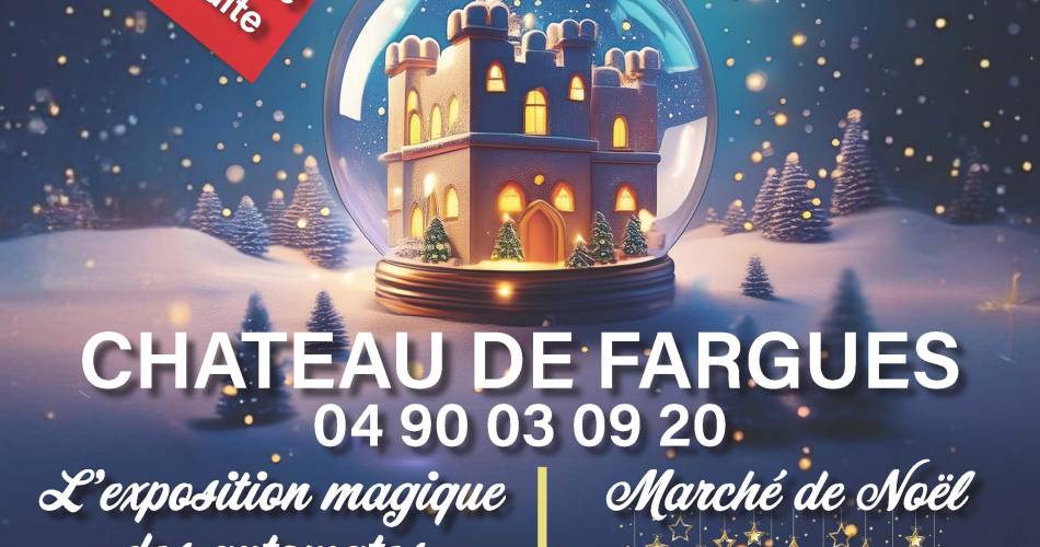 Marché de Noël au Château de Fargues@©Mairie du Pontet